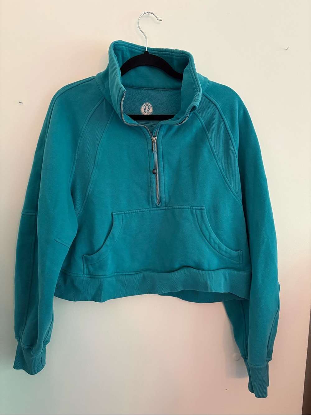 Lululemon Oversized Half Zip Scuba Funnel Neck - Short